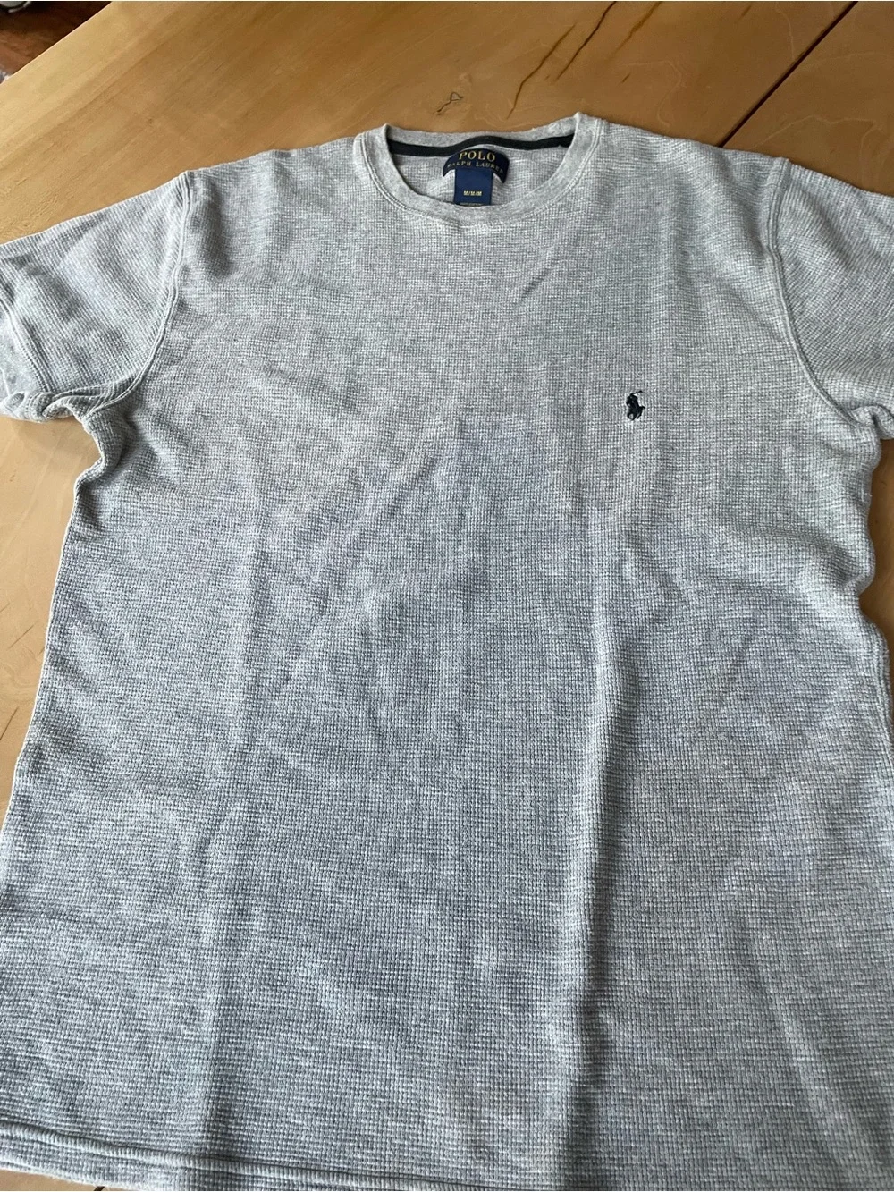 Polo Ralph Lauren gray waffle
